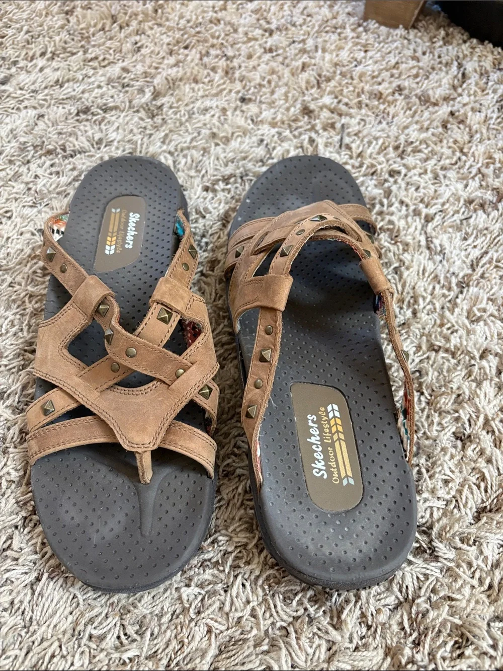 Skechers outdoor lifestyle slip on sandals women’s 11